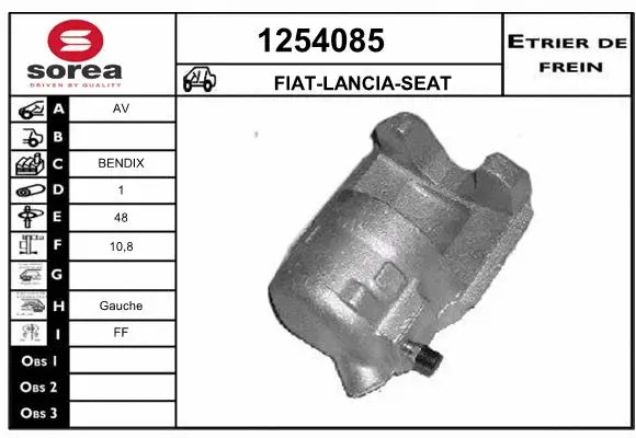 Brake Caliper (1254085)