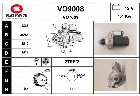 Starter (VO9008)