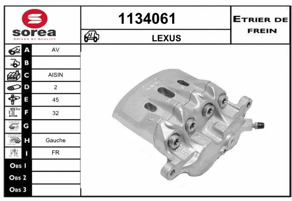 Brake Caliper (1134061)