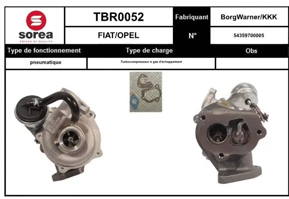 Charger, charging (supercharged/turbocharged) (TBR0052)