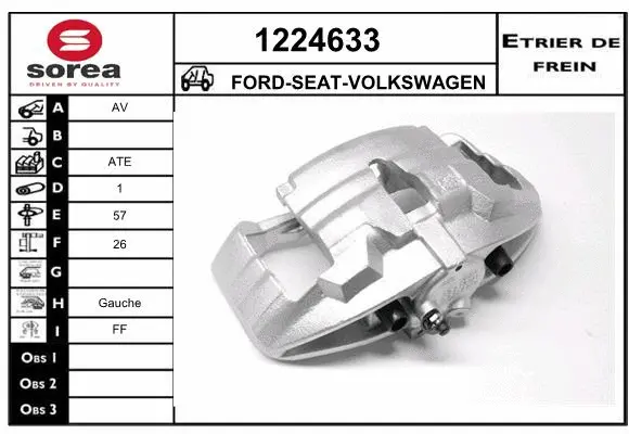 Brake Caliper (1224633)
