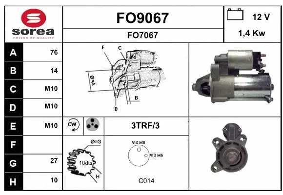Starter (FO9067)
