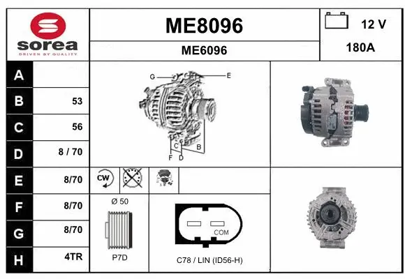 Alternator (ME8096)