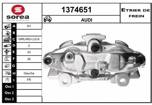 Brake Caliper (1374651)