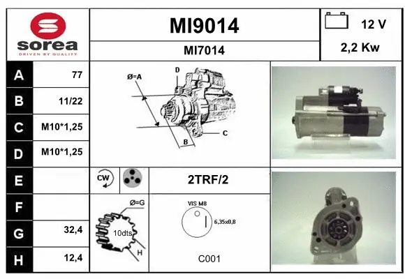 Starter (MI9014)