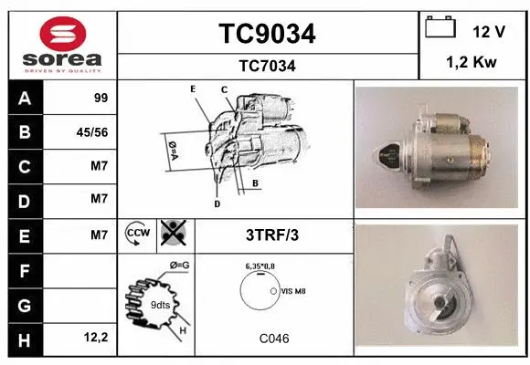 Starter (TC9034)