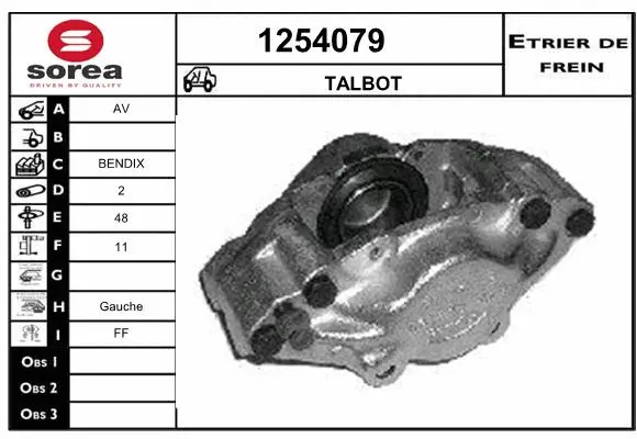 Brake Caliper (1254079)