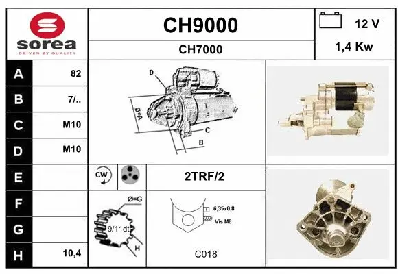 Starter (CH9000)