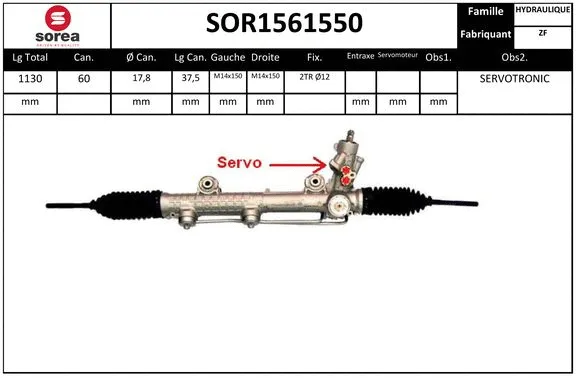 Steering Gear (SOR1561550)