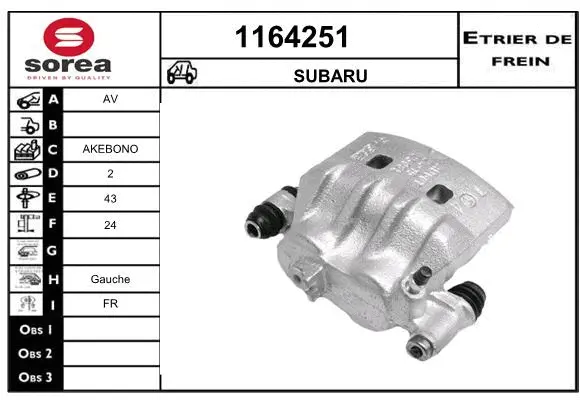 Brake Caliper (1164251)