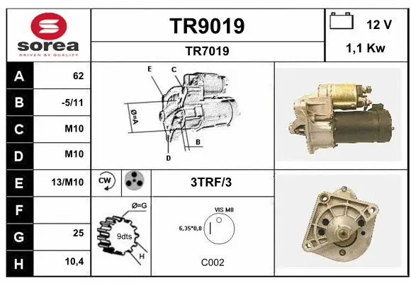 Starter (TR9019)