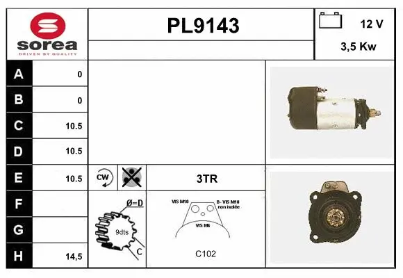 Starter (PL9143)