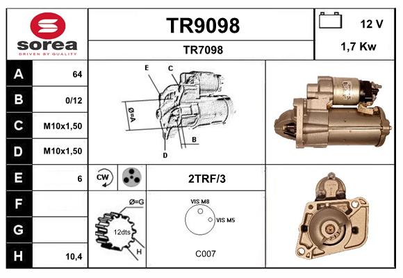 Starter (TR9098)