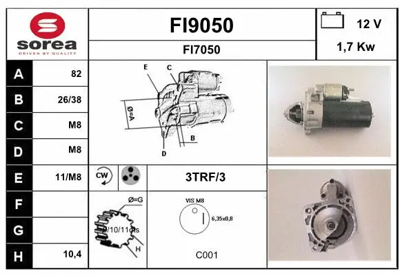 Starter (FI9050)