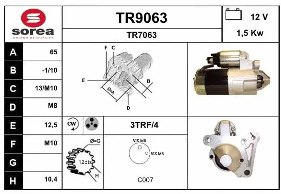 Starter (TR9063)