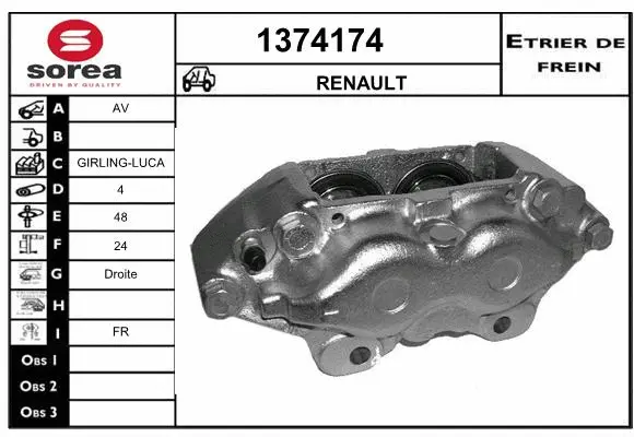 Brake Caliper (1374174)