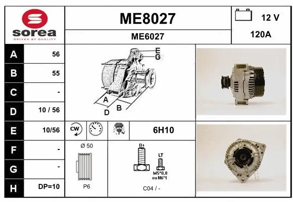 Alternator (ME8027)