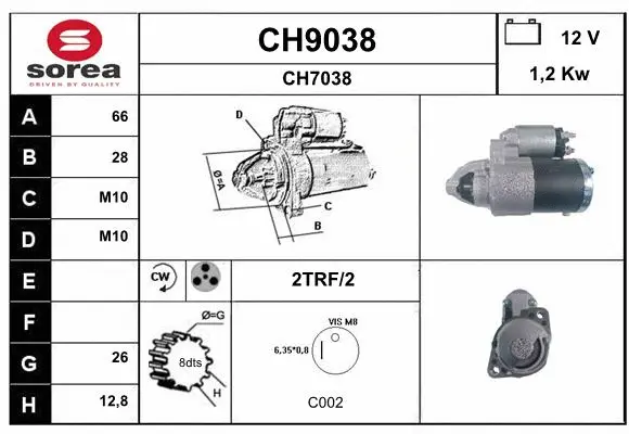 Starter (CH9038)
