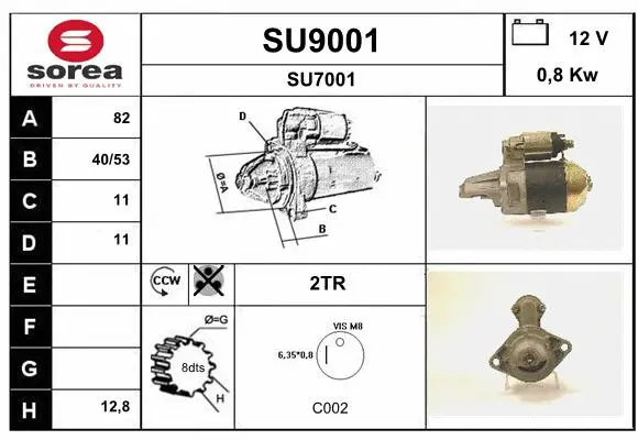 Starter (SU9001)