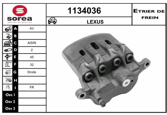Brake Caliper (1134036)