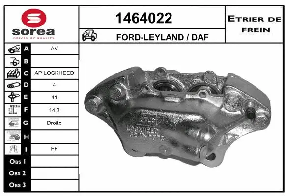 Brake Caliper (1464022)