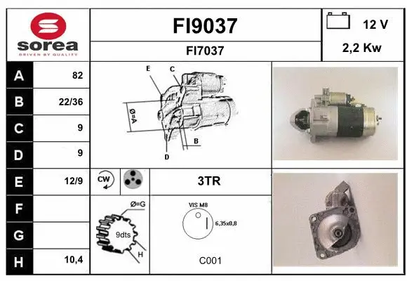 Starter (FI9037)