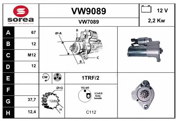 Starter (VW9089)