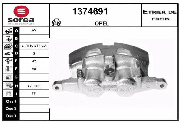 Brake Caliper (1374691)