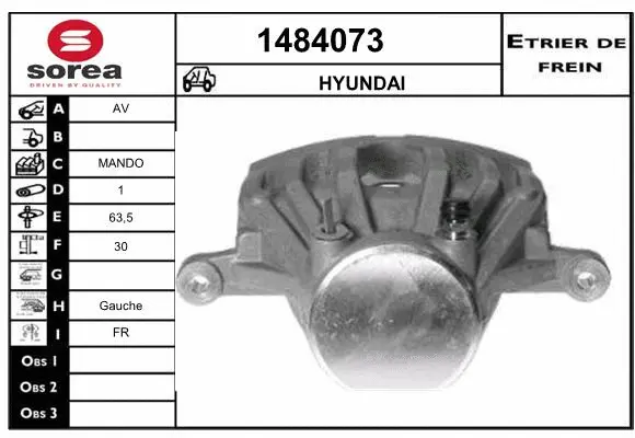 Brake Caliper (1484073)