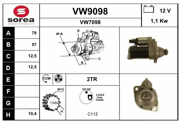 Starter (VW9098)