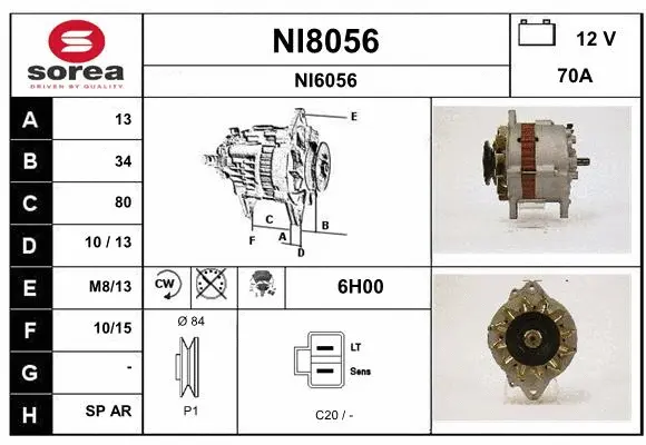 Alternator (NI8056)