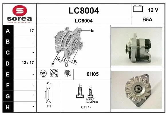 Alternator (LC8004)