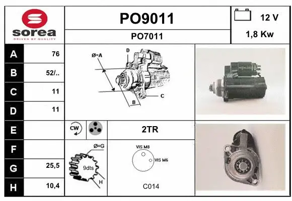 Starter (PO9011)