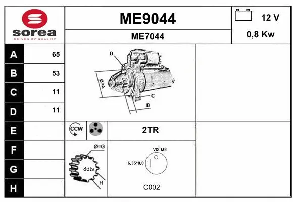 Starter (ME9044)