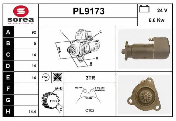 Starter (PL9173)