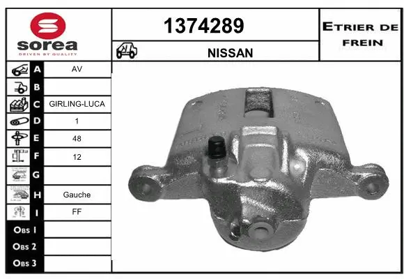 Brake Caliper (1374289)