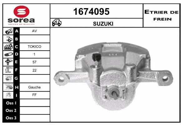 Brake Caliper (1674095)