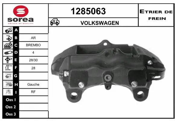 Brake Caliper (1285063)