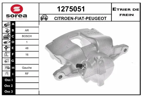 Brake Caliper (1275051)