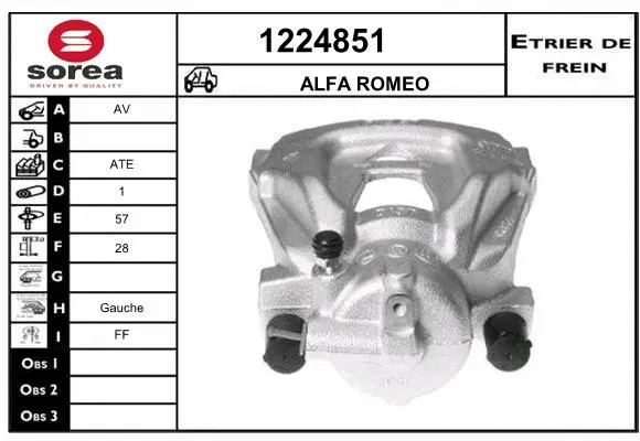 Brake Caliper (1224851)
