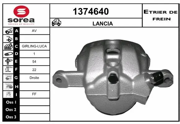 Brake Caliper (1374640)