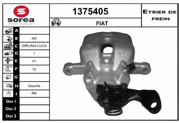 Brake Caliper (1375405)