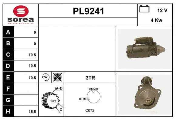 Starter (PL9241)