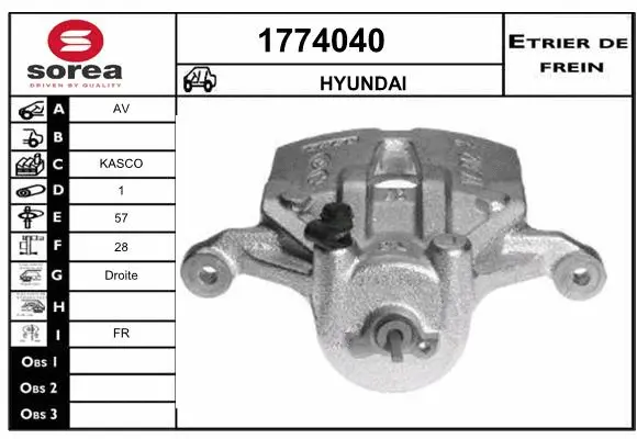 Brake Caliper (1774040)