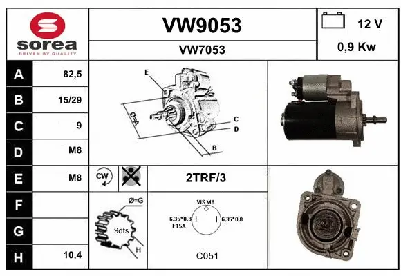 Starter (VW9053)