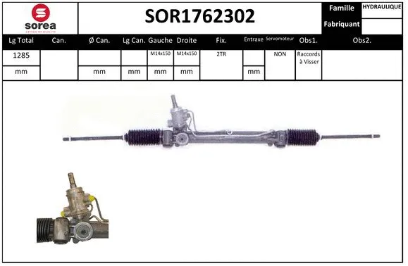 Steering Gear (SOR1762302)