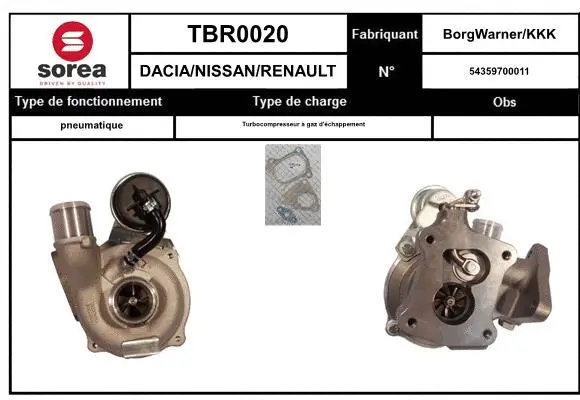 Charger, charging (supercharged/turbocharged) (TBR0020)