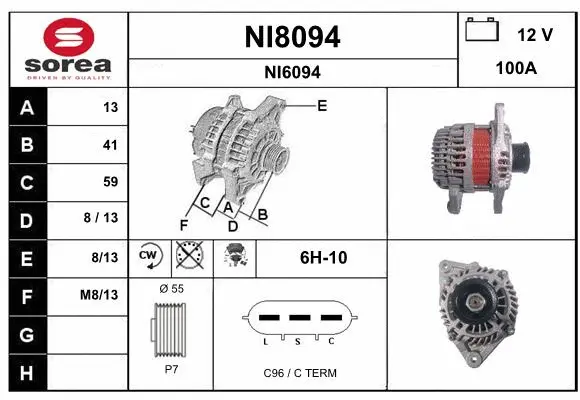 Alternator (NI8094)