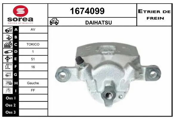 Brake Caliper (1674099)