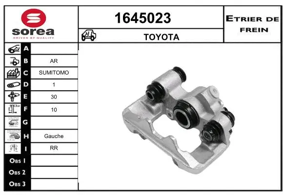 Brake Caliper (1645023)